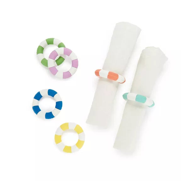 Porte-serviettes //Porta servilletas// Servilleteros X 6