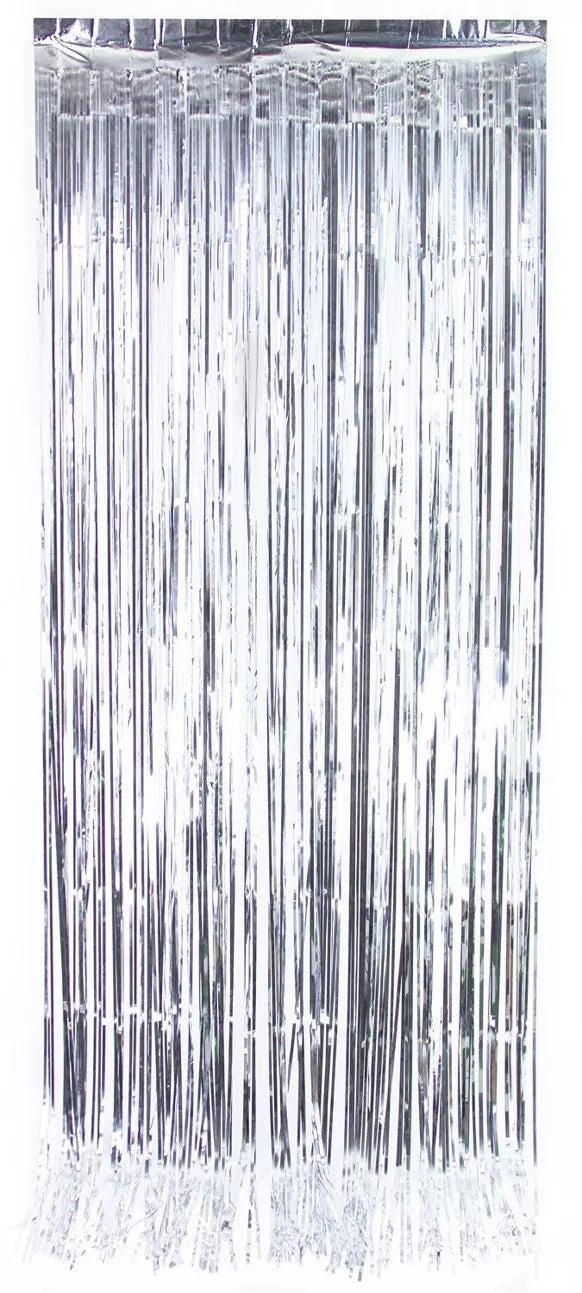 CORTINA DE PLATA 250CM