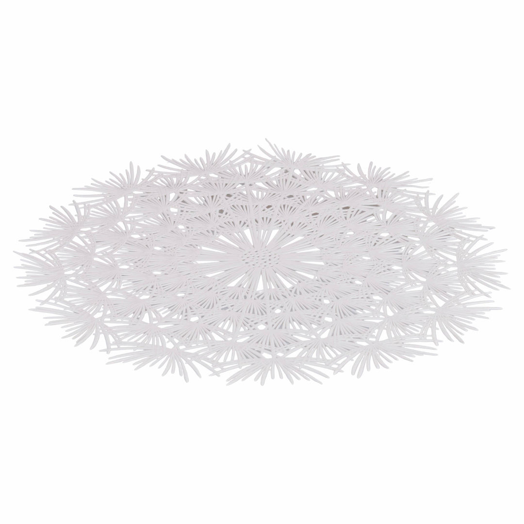 Mantel individual Diente de león Blanco PVC