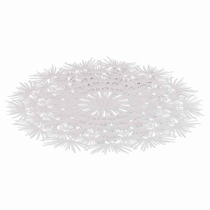 Mantel individual Diente de león Blanco PVC
