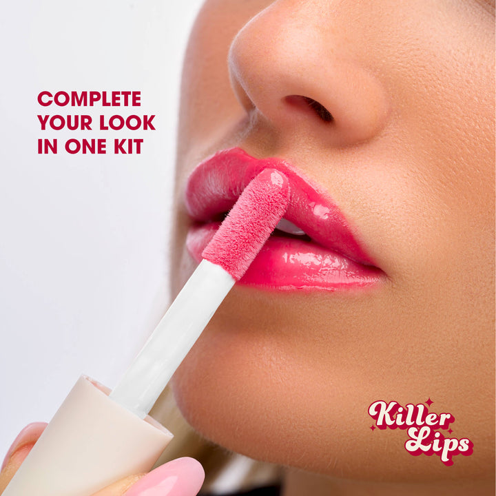 Kit de Labios Killer Lips Pucker Up - Tostada de Canela