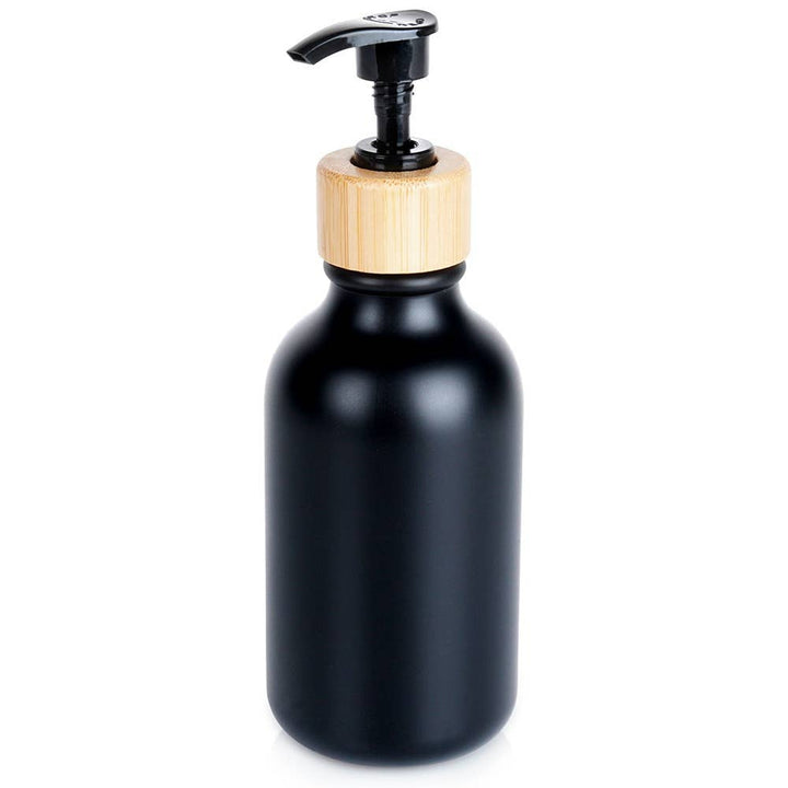 Dispensador de jabón negro 300 ml 569963