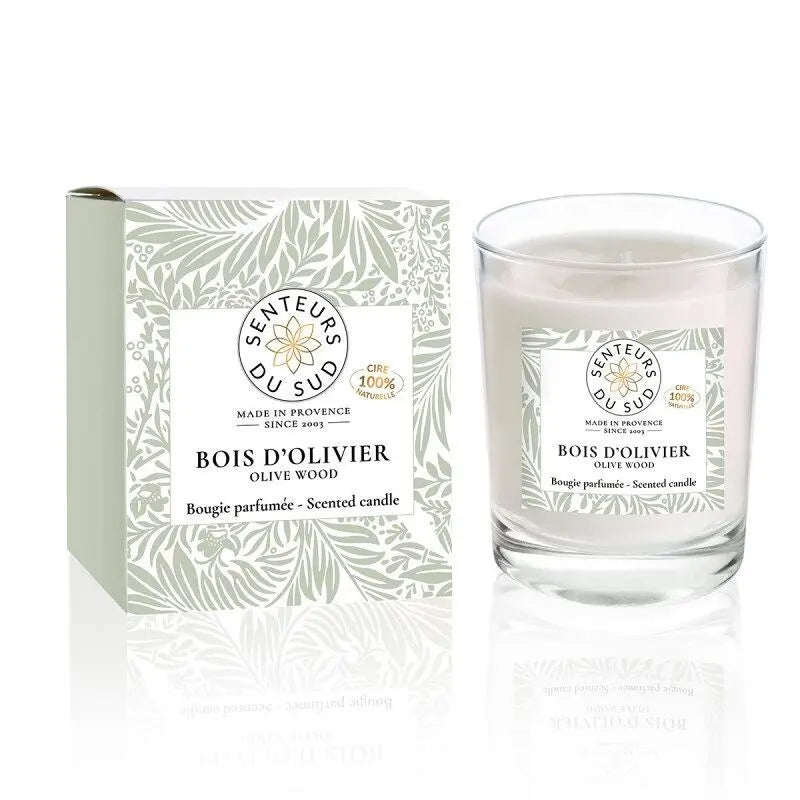 Vela aromática 75g Madera de olivo - Provenza
