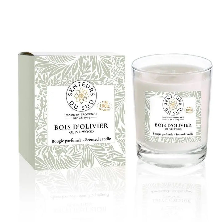 Vela aromática 75g Madera de olivo - Provenza