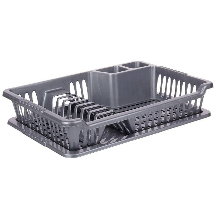 Escurreplatos Gris 40 x 29 x 8,5 cm 150695