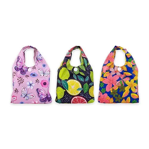 Bolsa de compra plegable estampada – 45 × 62 cm