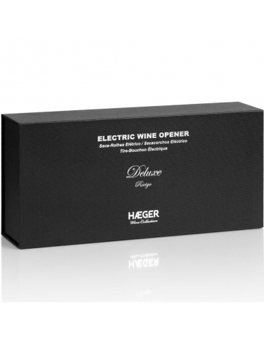 Sacacorchos eléctrico HAEGER ROVIGO - Funciona con pilas
