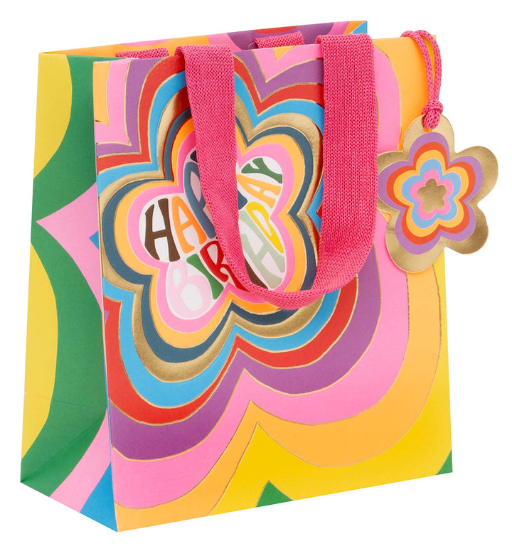 Bolso Mediano Flower Power