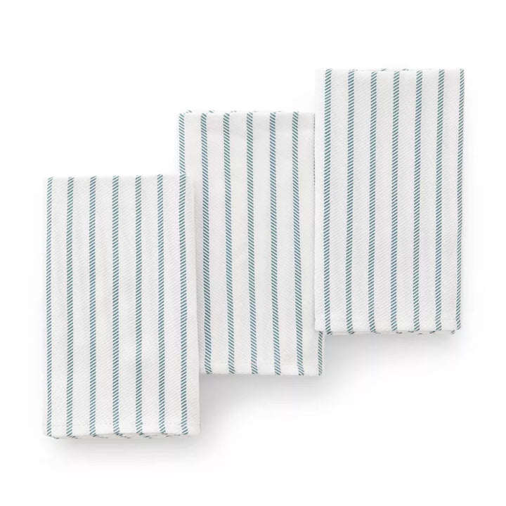 Pack 3 paños cocina algodón rayas SALINA