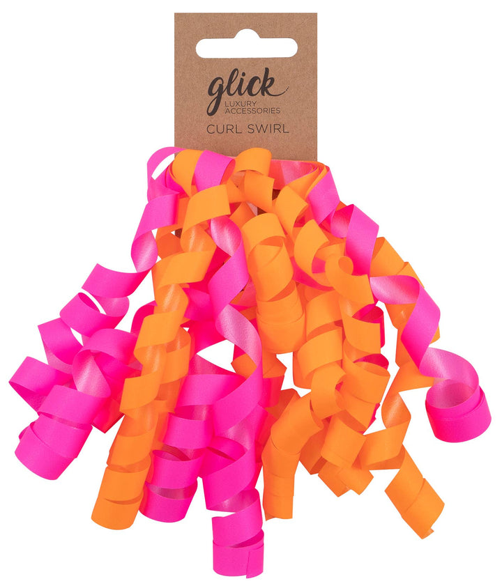 RIZO REMOLINO NEÓN ROSA Y NARANJA