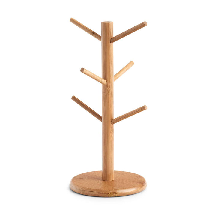 Soporte para tazas de bambú
