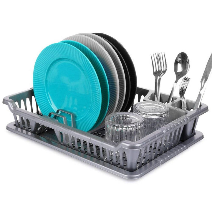 Escurreplatos Gris 40 x 29 x 8,5 cm 150695