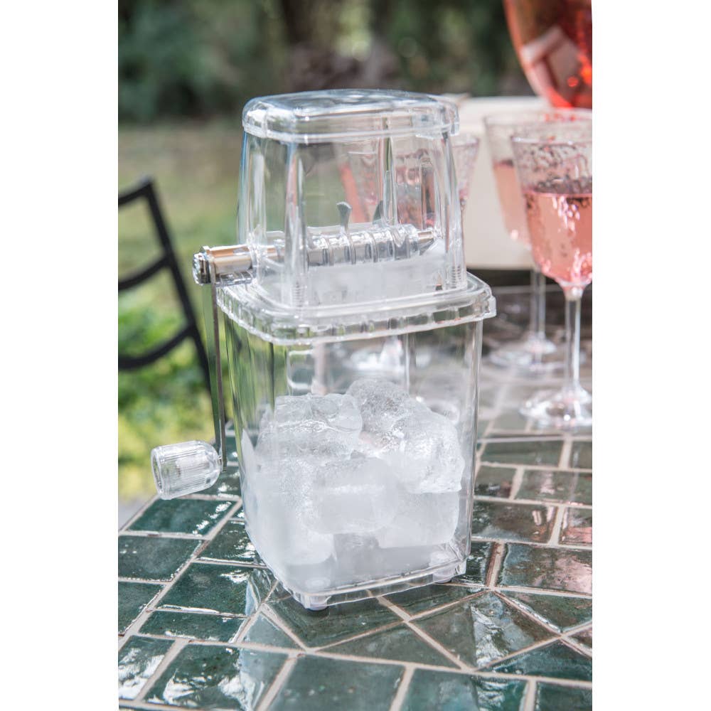 Triturador de hielo acrílico