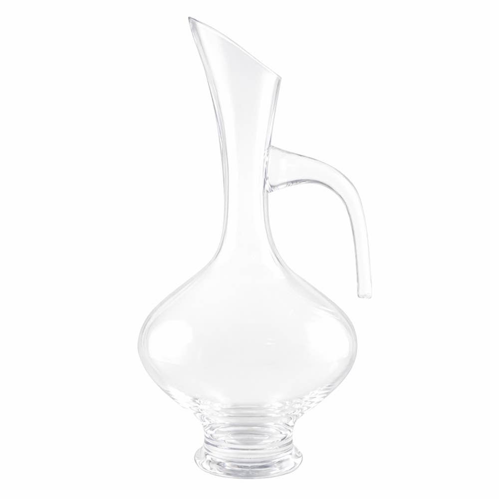 Garrafón de vidrio para vino 18x18x36 cm