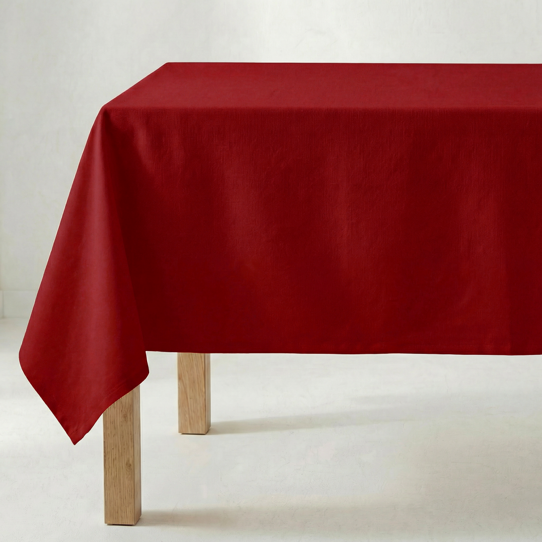 Mantel antimanchas impermeable ROJO