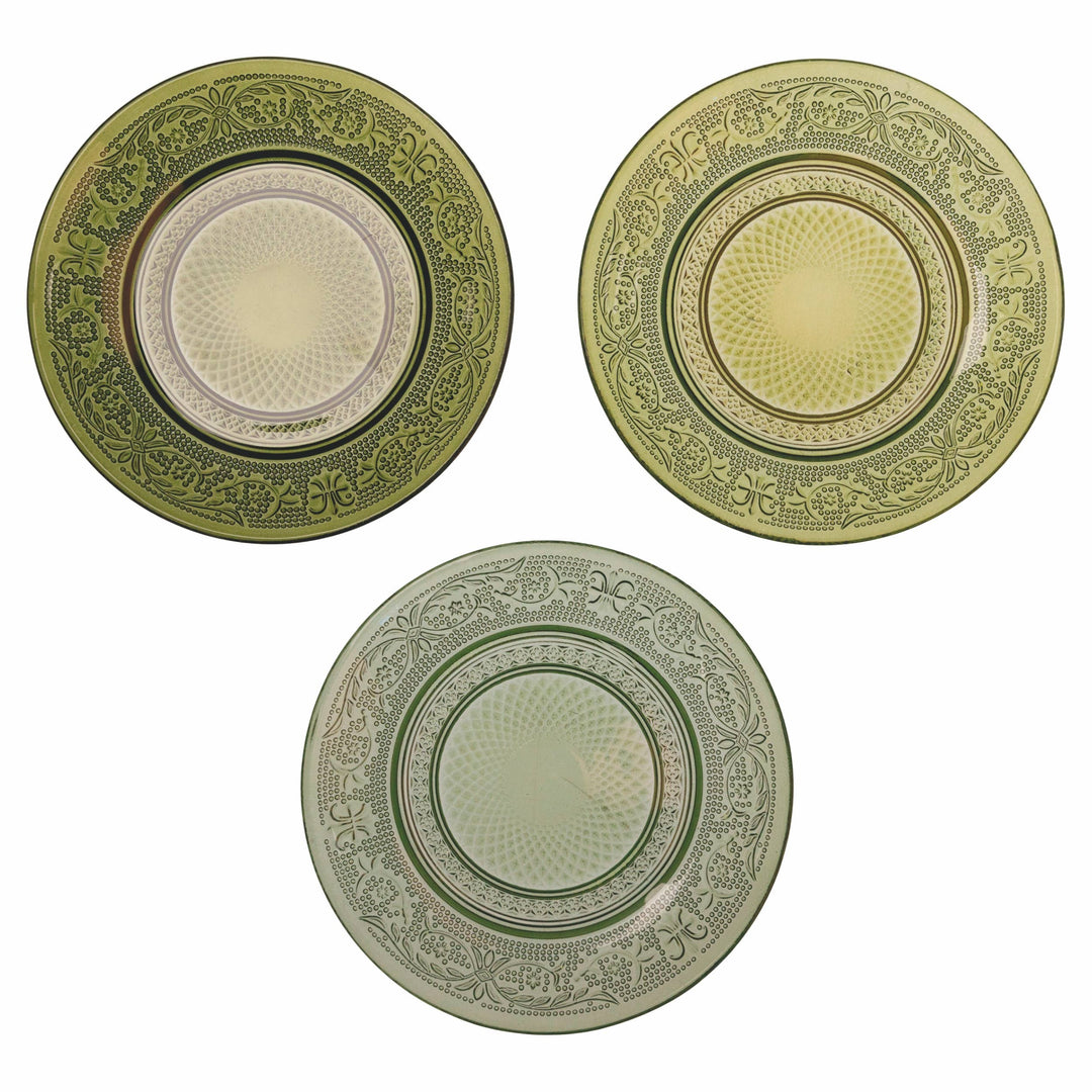 Plato Imperial para Pan 15 cm Greenery, surtido de 3