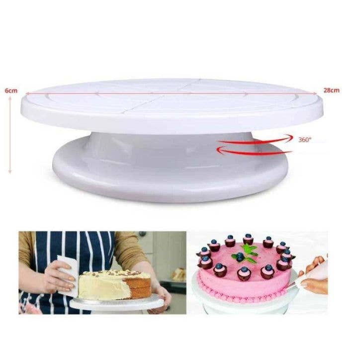 Base giratoria para tartas, 28 cm