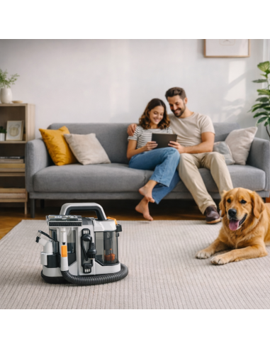 Máquina de Lavar Alfombras HAEGER Magic Clean 750 - Limpieza de Alfombras, Tapicerías, Sofás y Colchones
