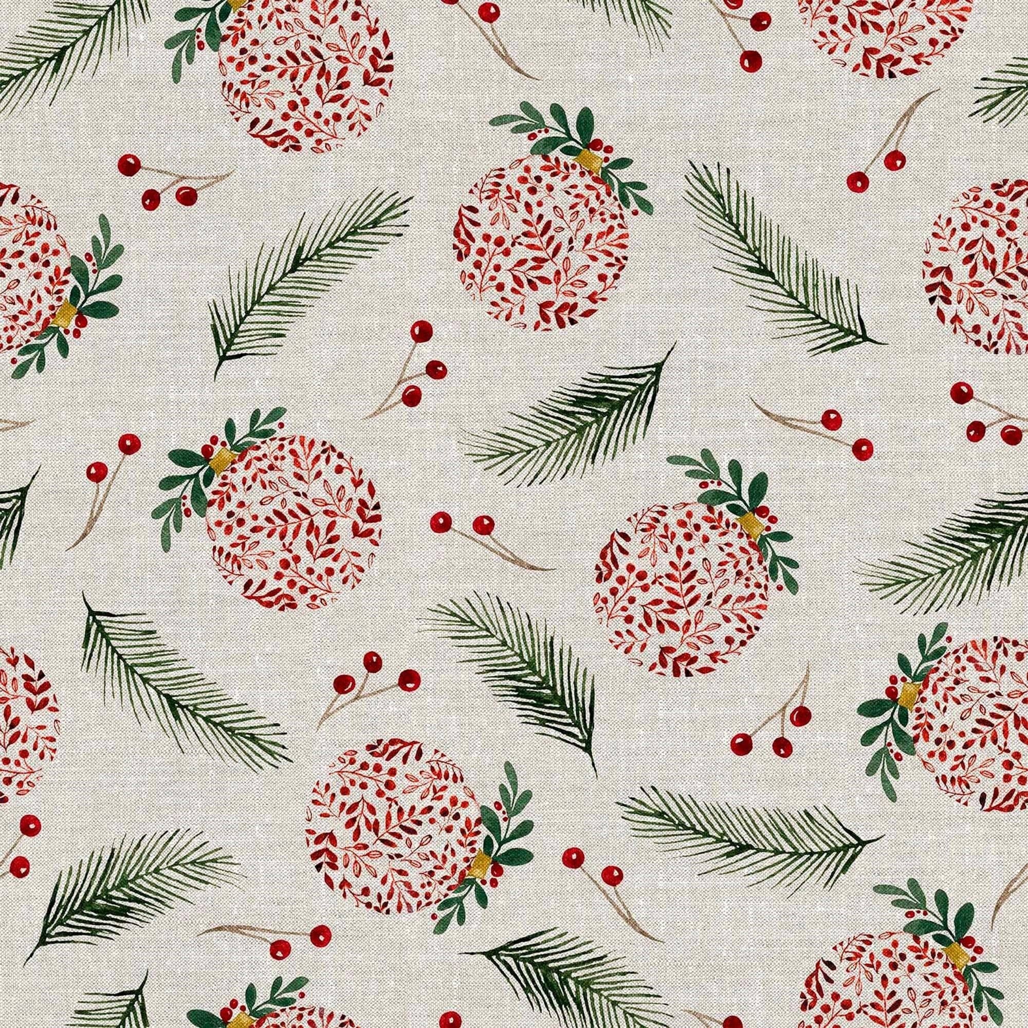 Mantel Resinado Antimanchas Merry Christmas 67