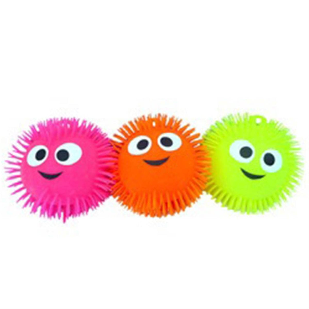 Pelota acolchada de 16 cm con cara y luz