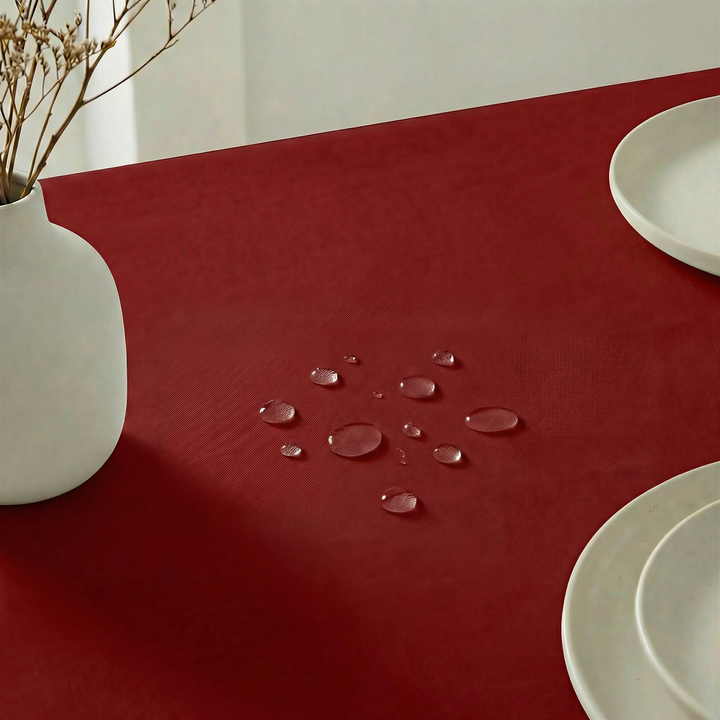 Mantel antimanchas impermeable ROJO