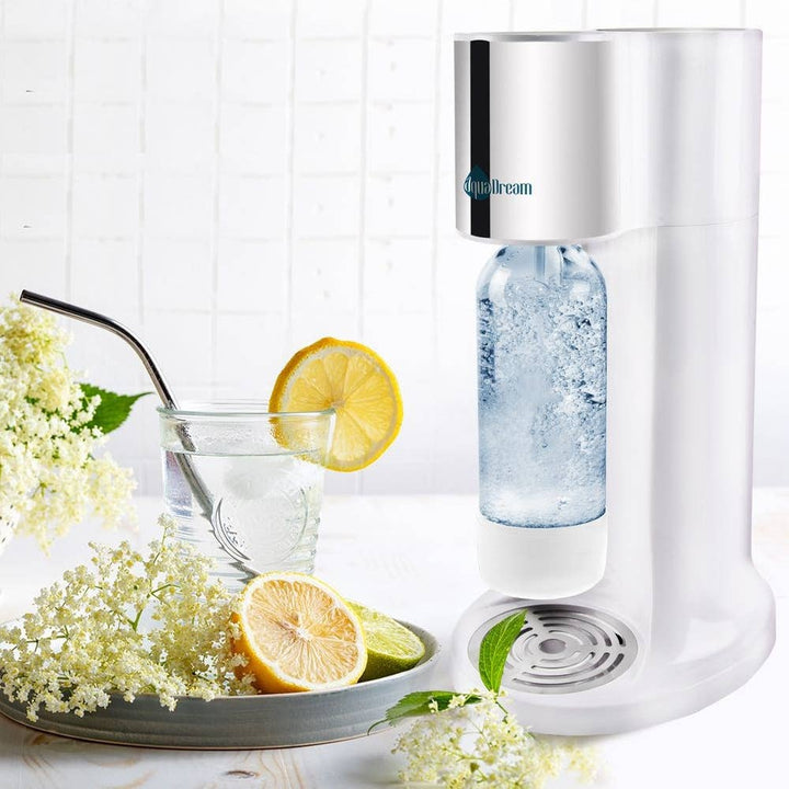 Máquina para hacer agua con gas blanca AQUADREAM 130651