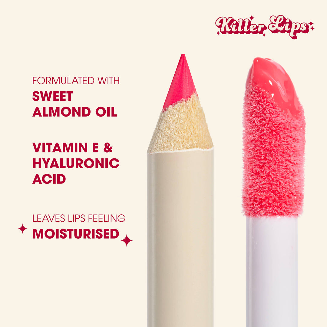 Kit de Labios Killer Lips Pucker Up - Tostada de Canela