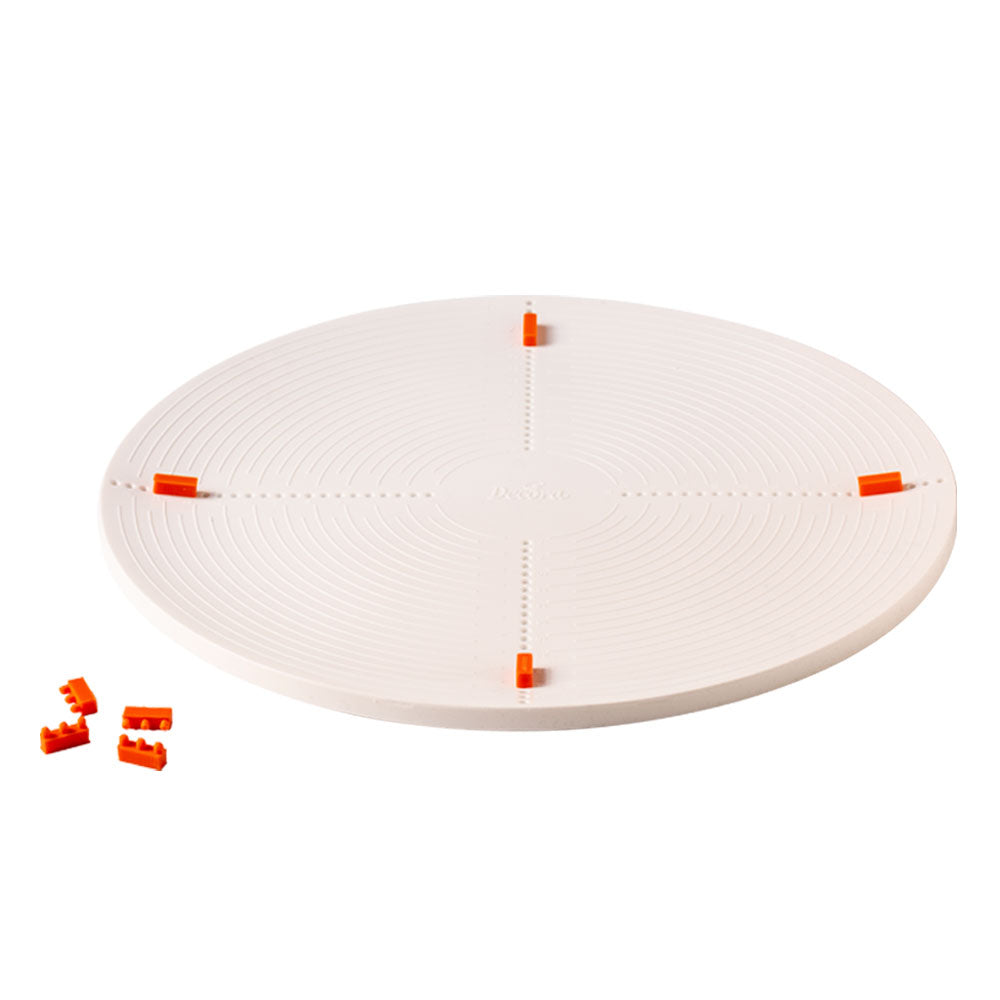 Plato de silicona para plato giratorio eléctrico para pasteles