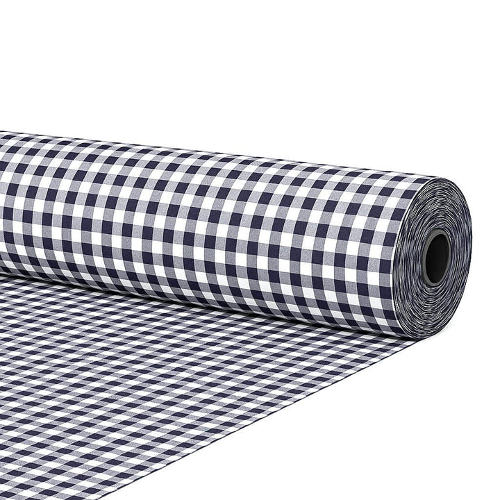 Tela al corte continuo algodón cuadro vichy ancho 280 cm