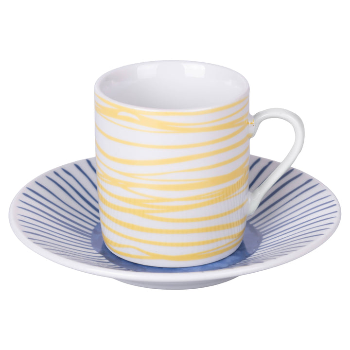 Marea Set 6PCS Tazas 90ML/ Platillo