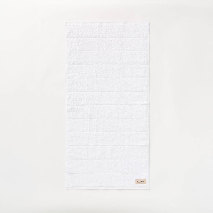 Set 3 Toallas Rizo Baño 100% Algodón 600g