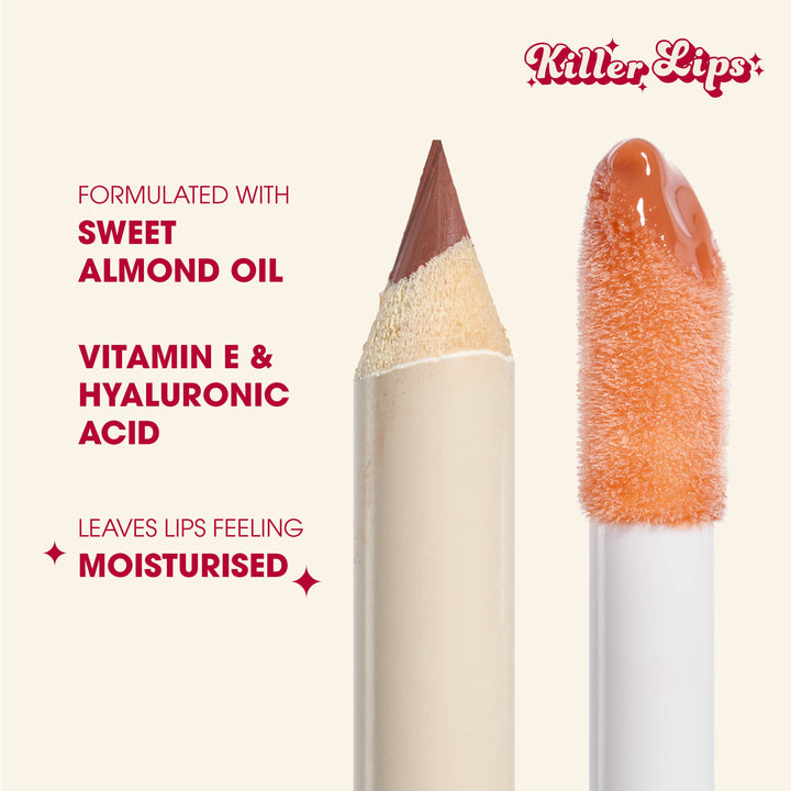 Kit de Labios Killer Lips Pucker Up - Brown Sugar