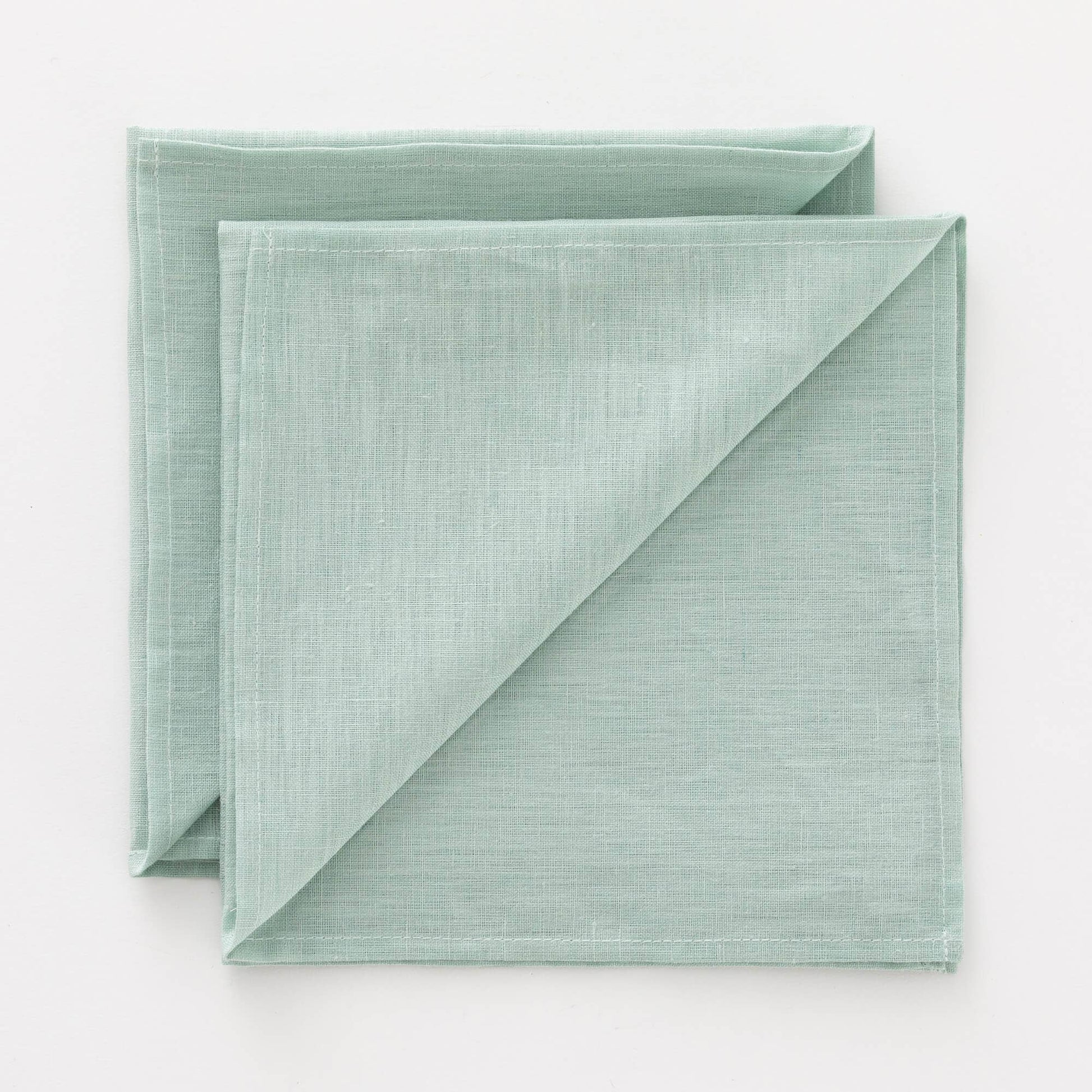 Servilletas Lino 100% Aqua 50X50 Cm
