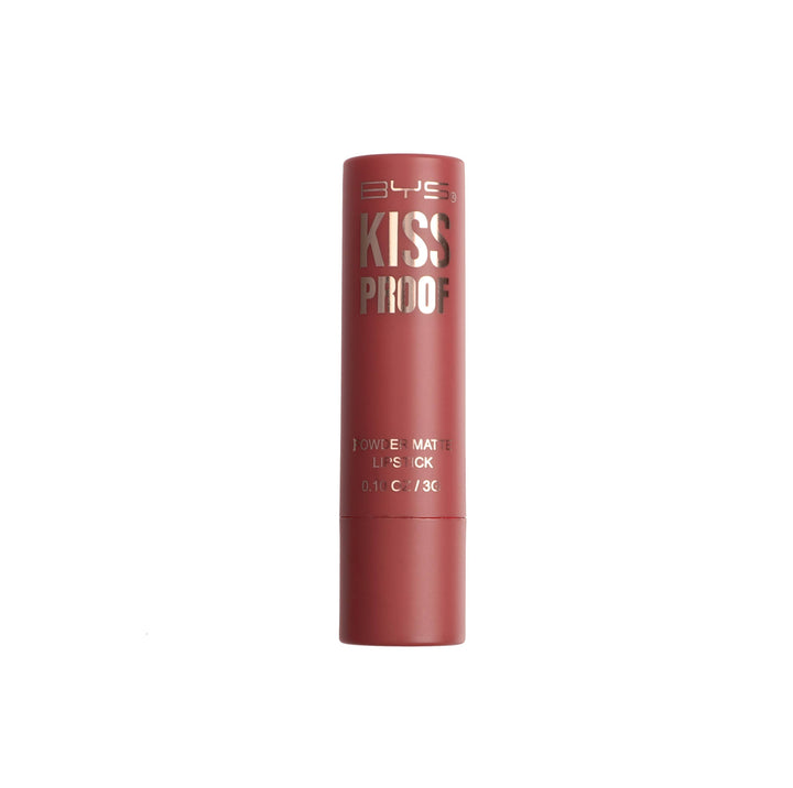 BYS Barra de Labios Mate en Polvo a Prueba de Besos 02 Dusty Rose