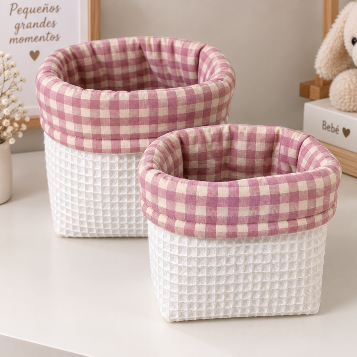 Set de 2 organizadores para la habitación del bebé