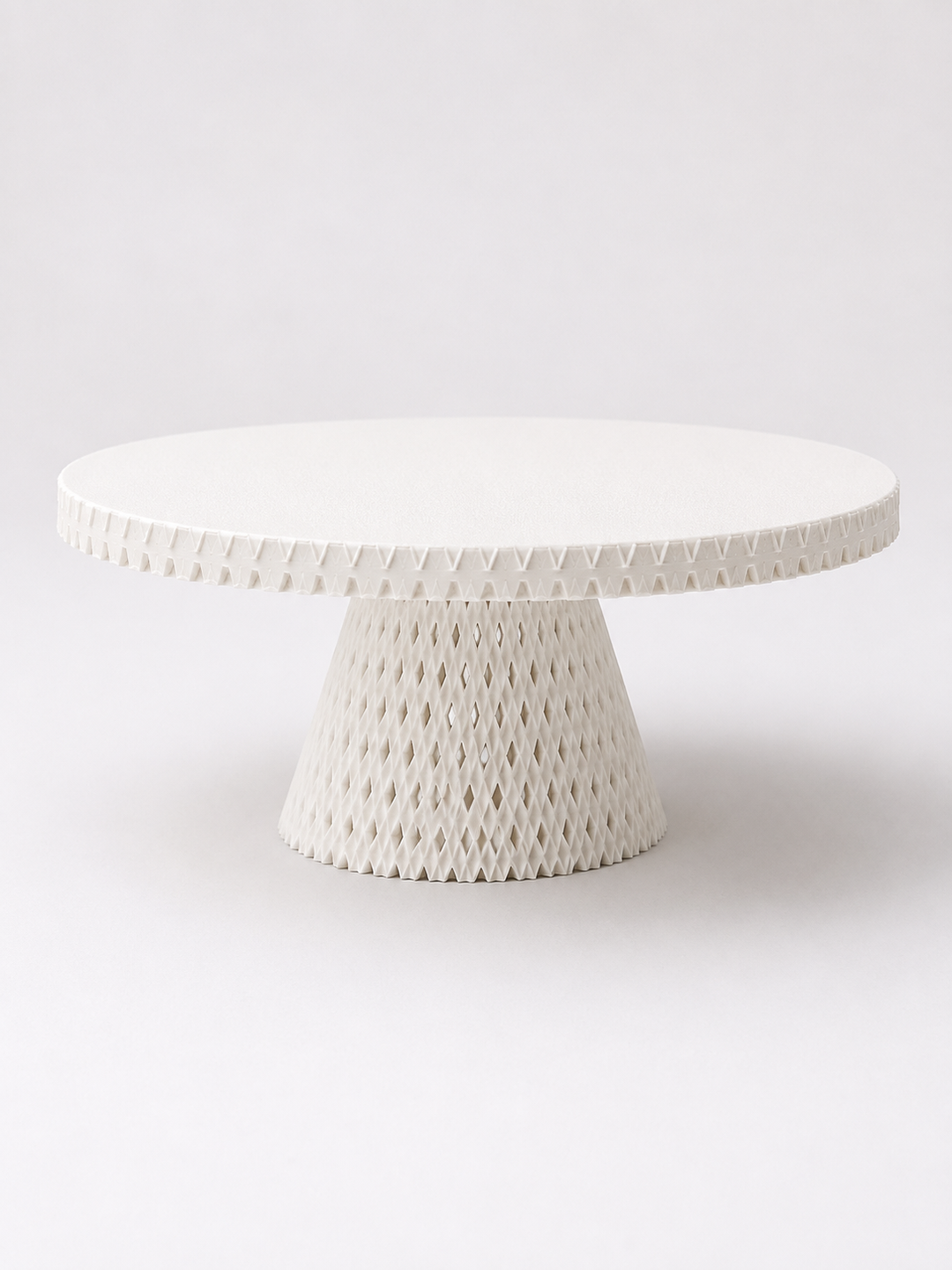 Stand para tarta blanco