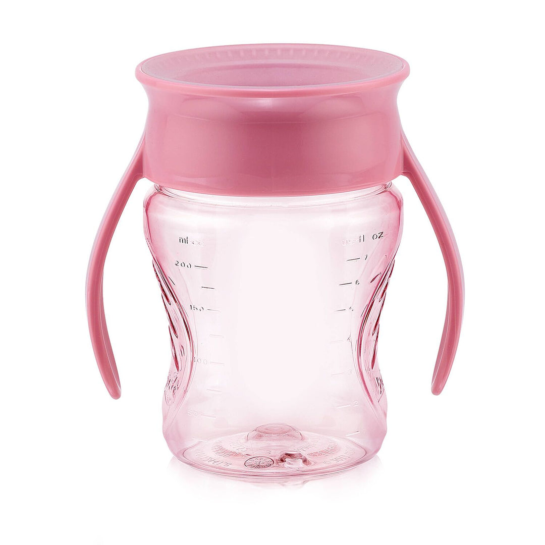 Vaso para bebé rosa 360° 6 meses - 207 ml (Copia)