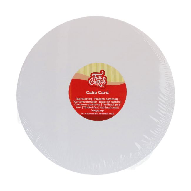 FunCakes Cake Card Greaseproof Round Ø20cm