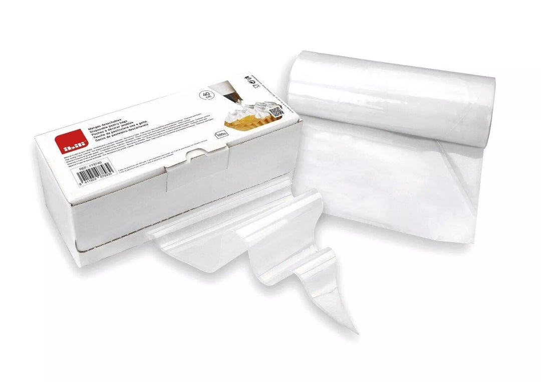 IBILI - Manga desechable en caja exp 55 cms 100 uds