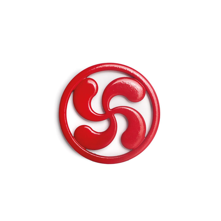 SALVAMANTEL LAUBURU ROJO DE HIERRO FUNDIDO