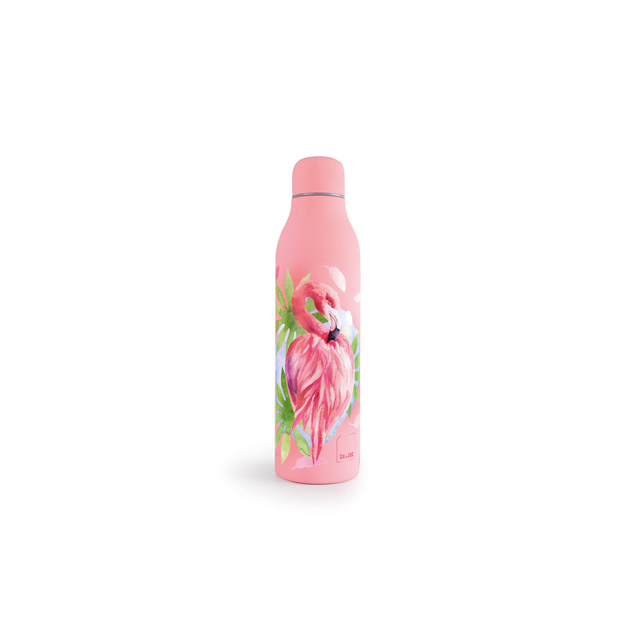 Botella Termo Doble Pared Smart Flamingo
