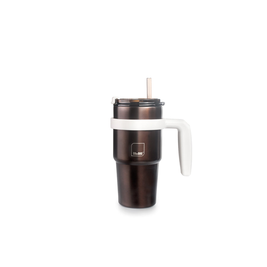 Vaso térmico para café y bebidas 480ml marrón