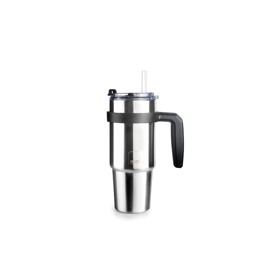 Vaso térmico para café y bebidas 580 ml metal natural