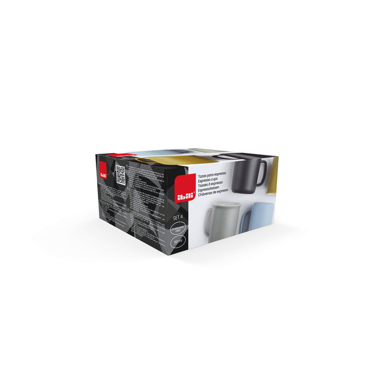 Set 4 Tazas Expresso Colorful