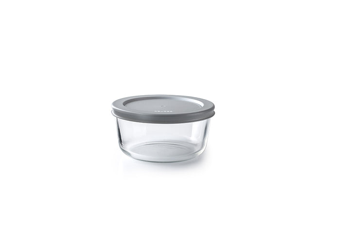 Set 4 Tápers de Borosilicato Redondos ECO