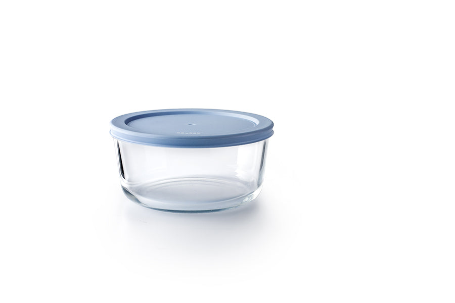 Set 4 Tápers de Borosilicato Redondos ECO