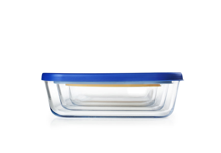 Set 3 Tápers de Borosilicato Cuadrados ECO