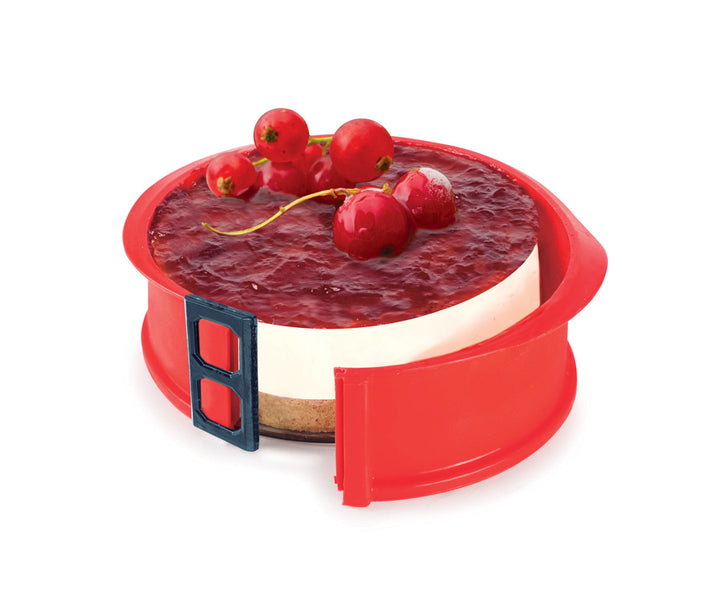 MOLDE DESMONTABLE REDONDO CON BASE DE CRISTAL TEMPLADO. 12cm