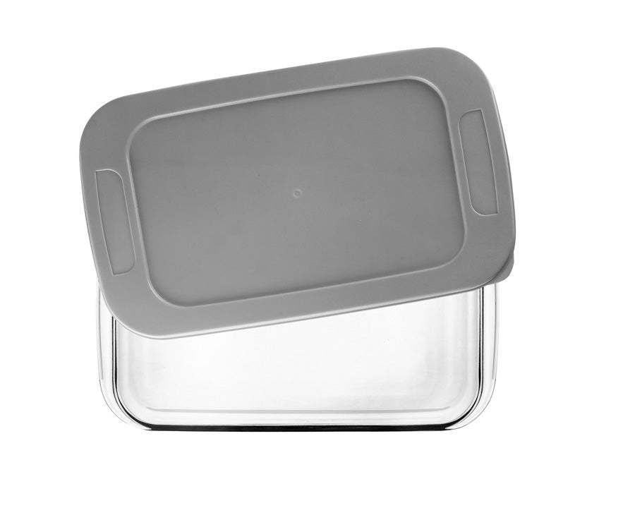 Fuente para Horno 1,6 lts rectangular con Tapa Kristall