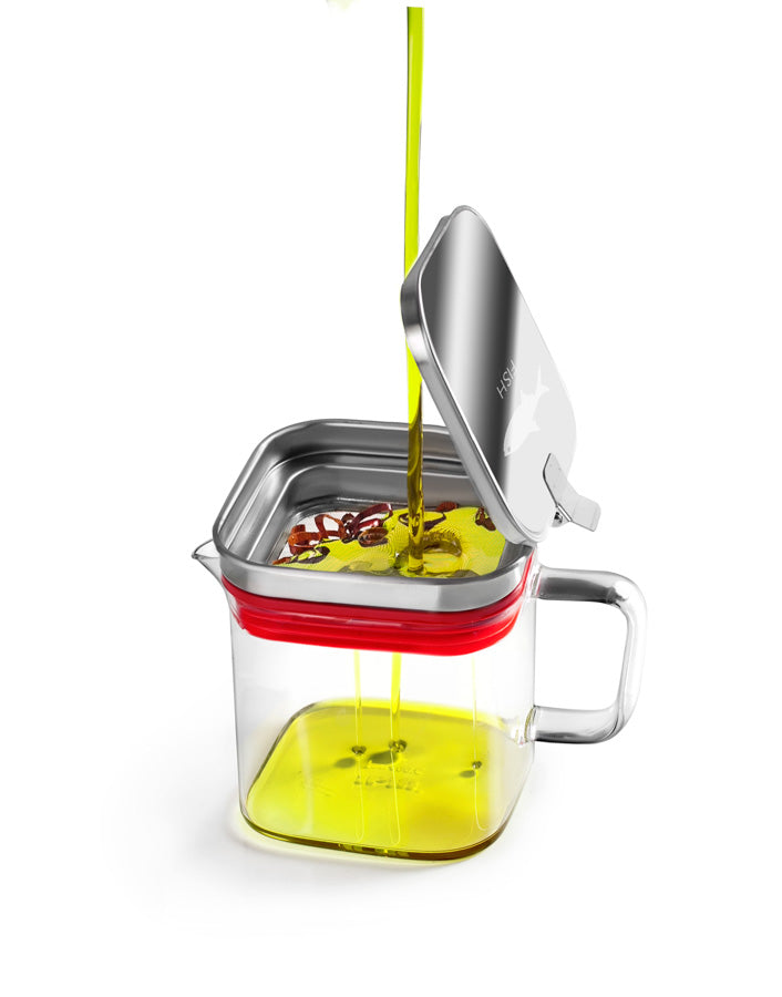 Reciclador de Aceite Square carne 600 ml